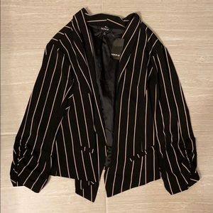 Stripe Blazer